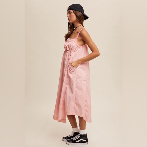 #134 New! Boho Dress With Pockets - Picture 2 of 4